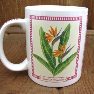 Hilo Hattie Tropical Flowers Drinking Mug 2005 Store of Hawaii 12 oz.